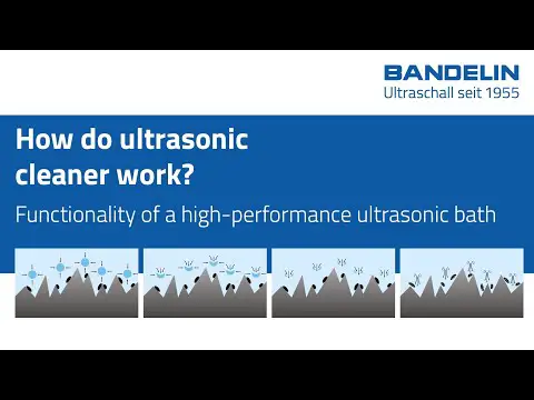 How do ultrasonic cleaner work? Functionality of a high-performance ultrasonic bath
