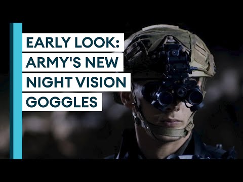 The Army&#039;s NEW Night Vision Goggles 👀
