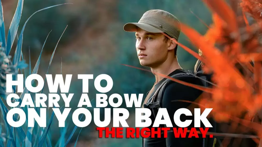how to carry a bow on your back