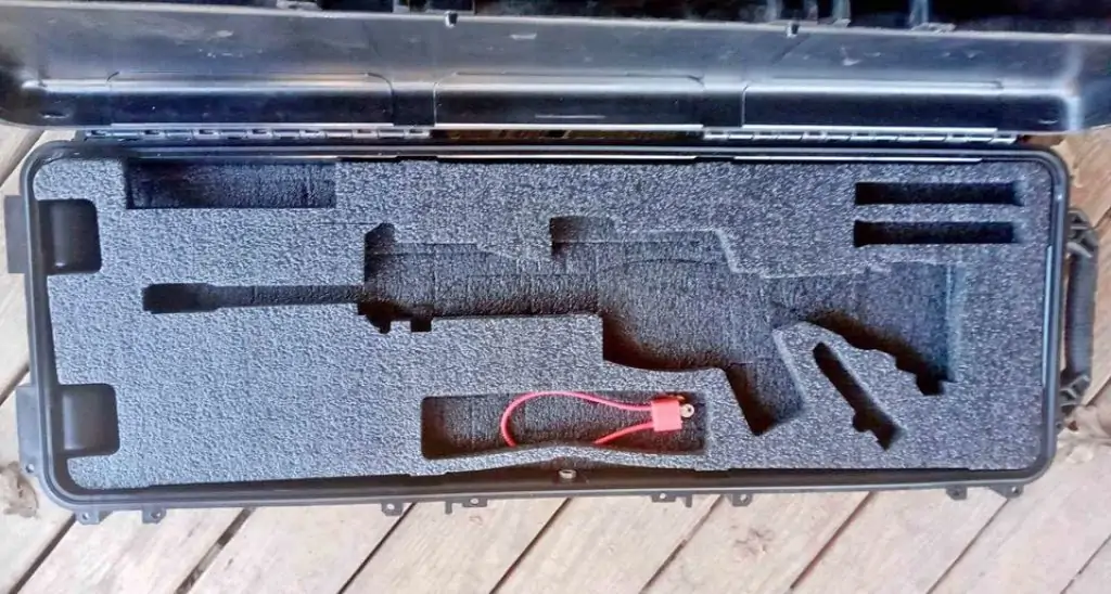 The Case Club AR15 Pre-Cut Waterproof Rifle Case is one of the Best hard rifle case you can get for your AR15