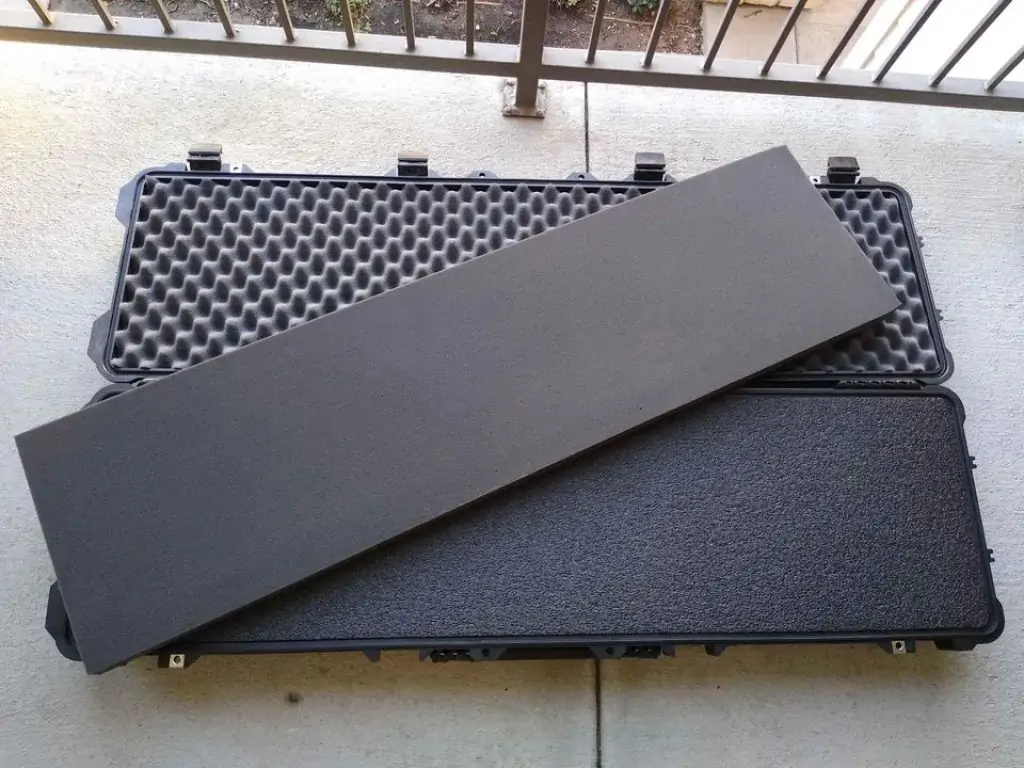 Pelican 1750 Hard Rifle Case - Cusomizable foam inserts for a secure fit